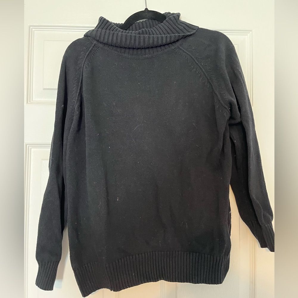 Karen Scott Cowl Neck Sweater. Size Large.